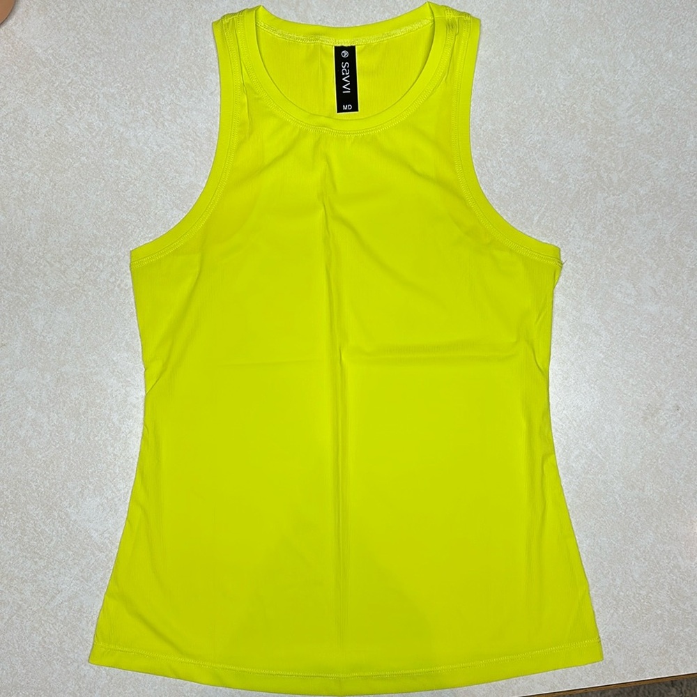 Savvi Tank Top - Size Medium - Yellow
